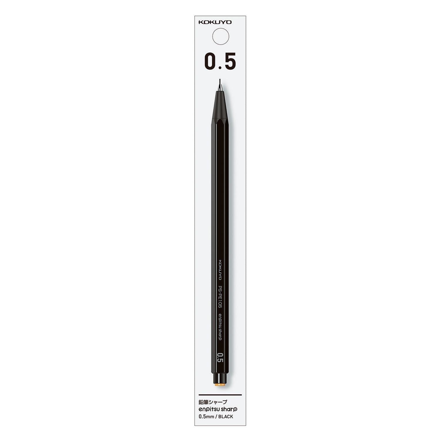 enpitsu-sharp-druckbleistift-0-5-schwarz-sechskant image 2