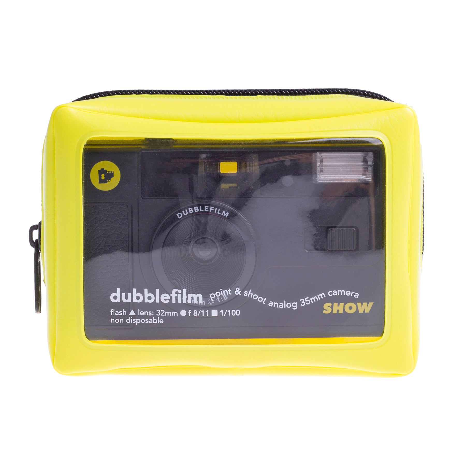 dubblefilm-show-analogkamera-35mm-schwarz-mit-blitz image 4