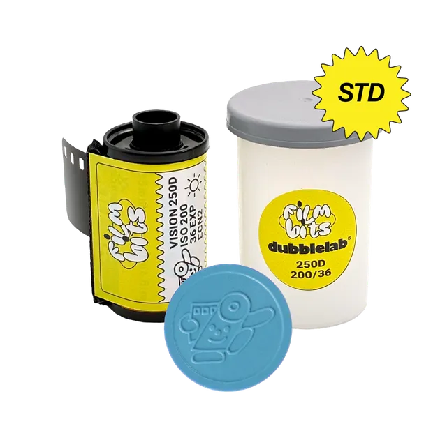 dubblelab-film-bits-250d-kleinbildfilm-35mm-standard image 1