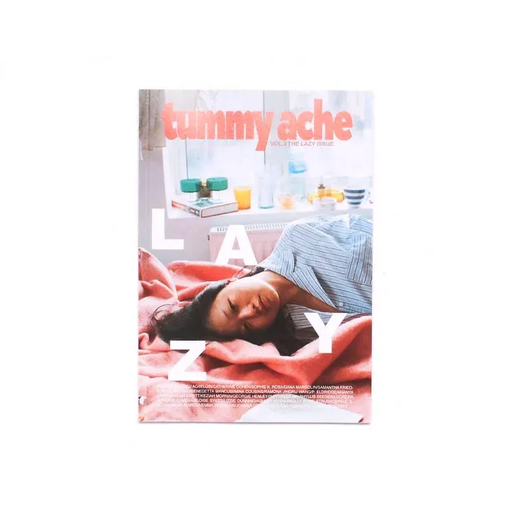 tummy-ache-vol-3-the-lazy-issue-magazin-englisch-faulheit image 1