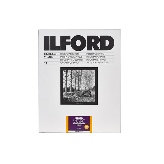 ilford-multigrade-rc-deluxe-fotopapier-satiniert-10-blatt image 1