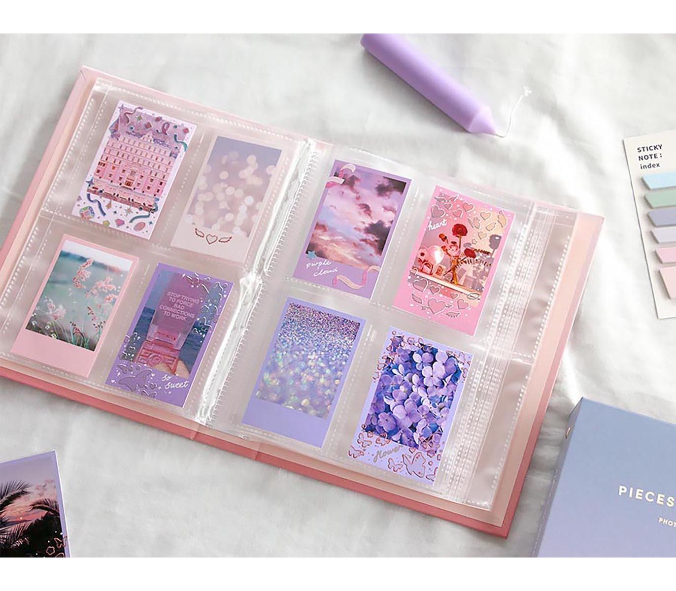 dubblefilm-pieces-of-moment-instax-mini-album-rosa-160-bilder image 4