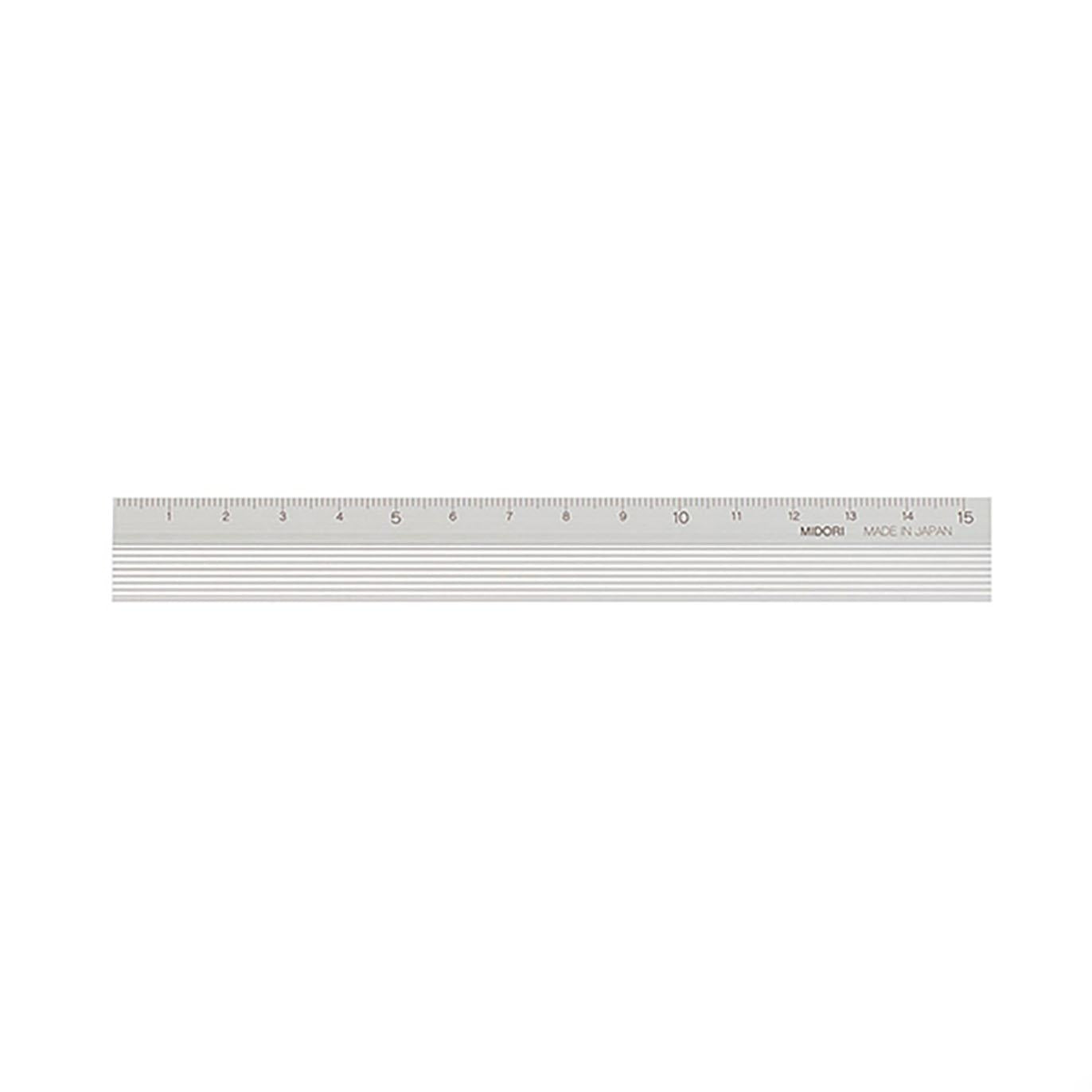 midori-alu-lineal-15-cm-metalllineal-silber-graviert image 4