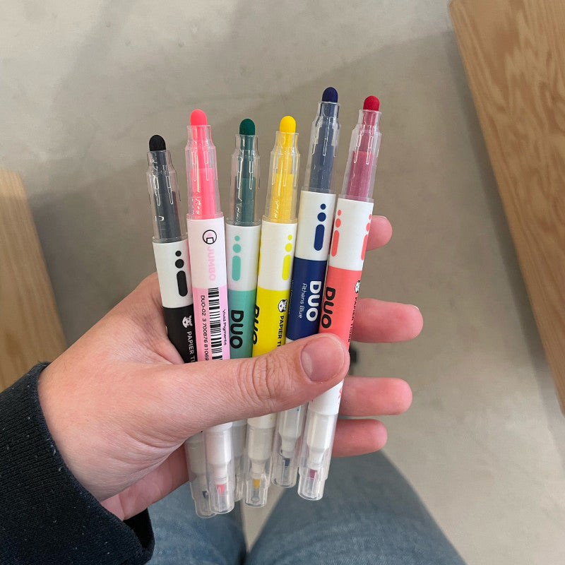 papier-tigre-felt-pen-duo-filzstift-gelb-jumbo-slim image 8