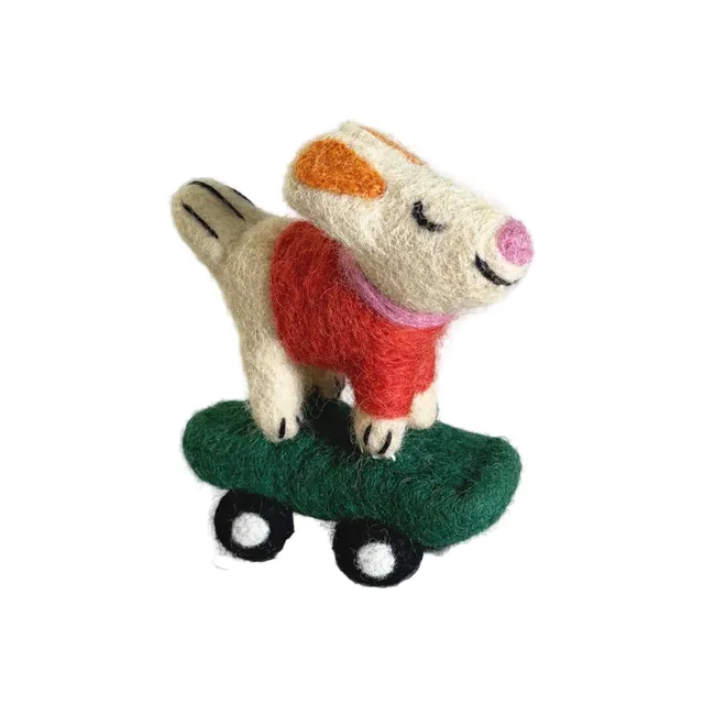 dubblefilm-ornament-perro-bert-filzanh-nger-hund image 1