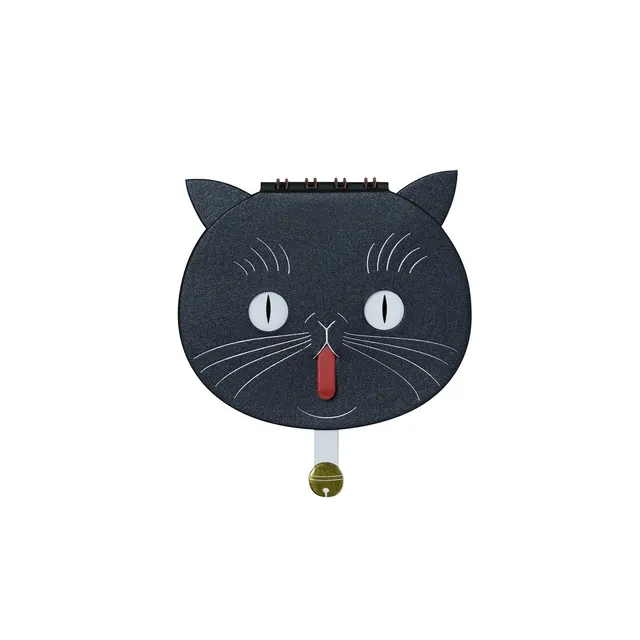dubblefilm-gato-negro-notizblock-schwarz-mechanik image 1