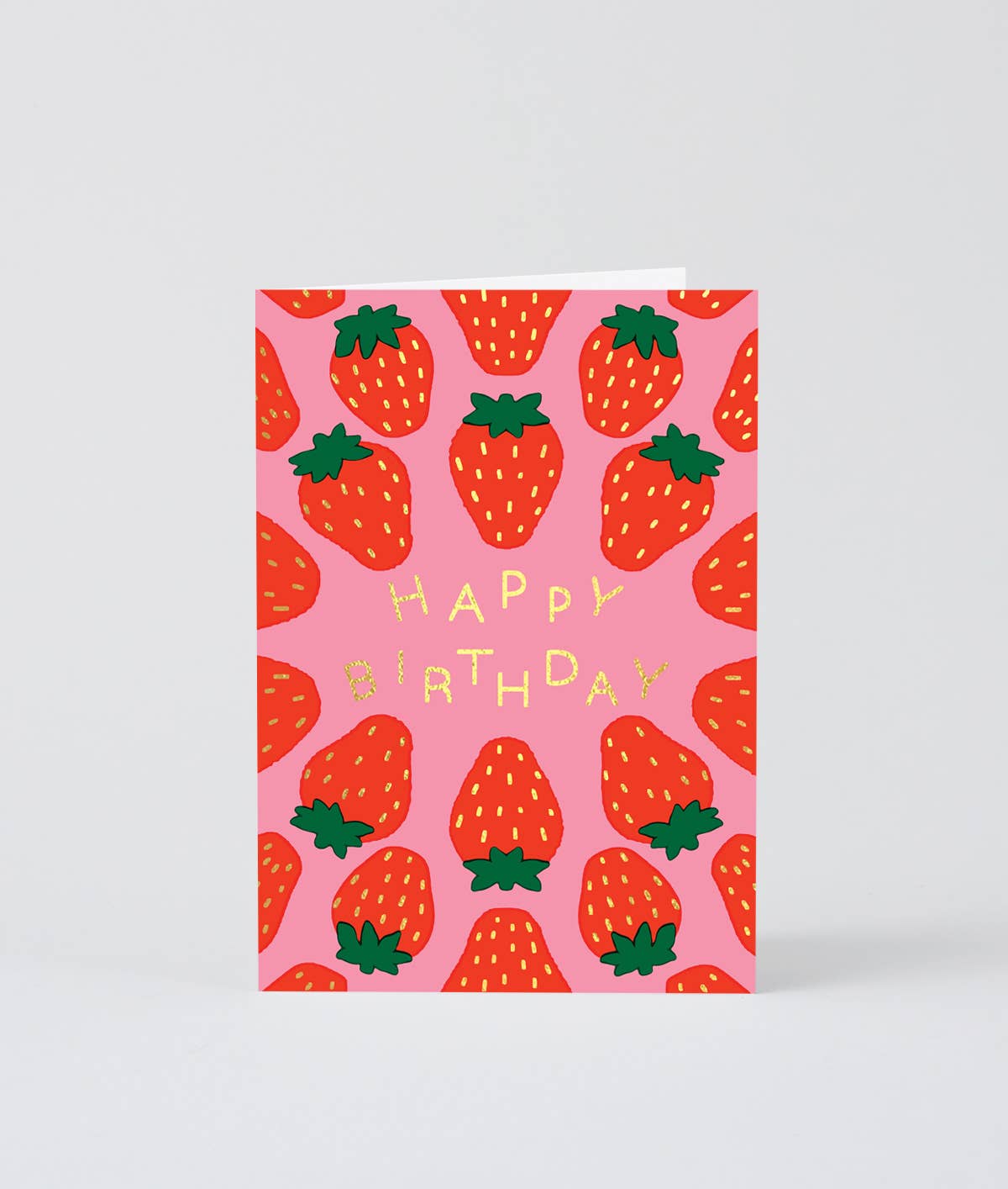 dubblefilm-happy-birthday-strawberries-geburtstagskarte image 2