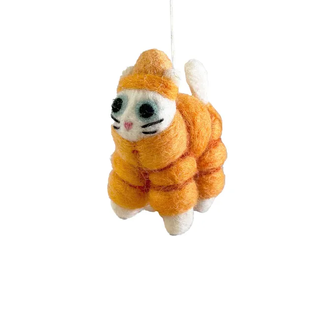 wrap-filz-anh-nger-katze-mit-jacke-wollfilz-deko image 1