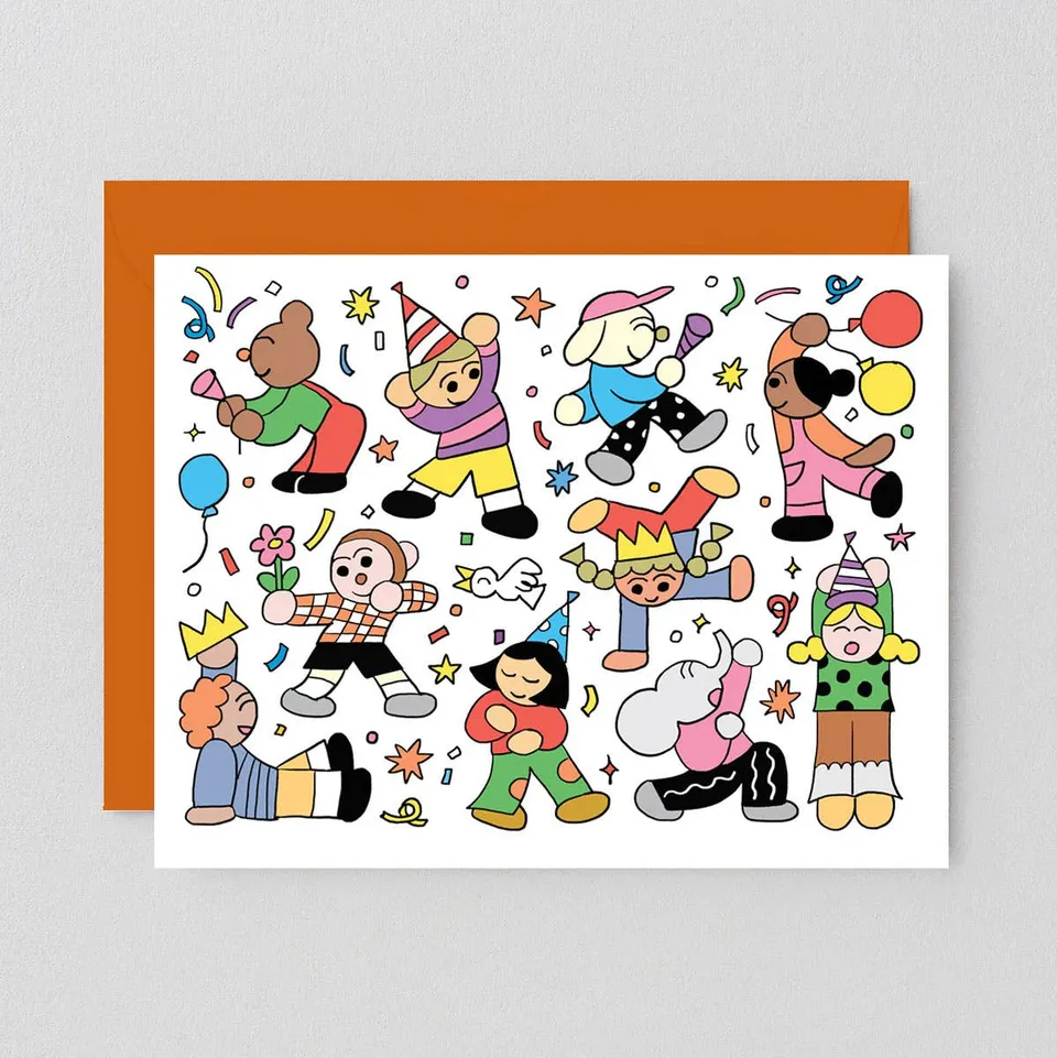 momoe-narazaki-birthday-dancers-grusskarte-kindergeburtstag image 1