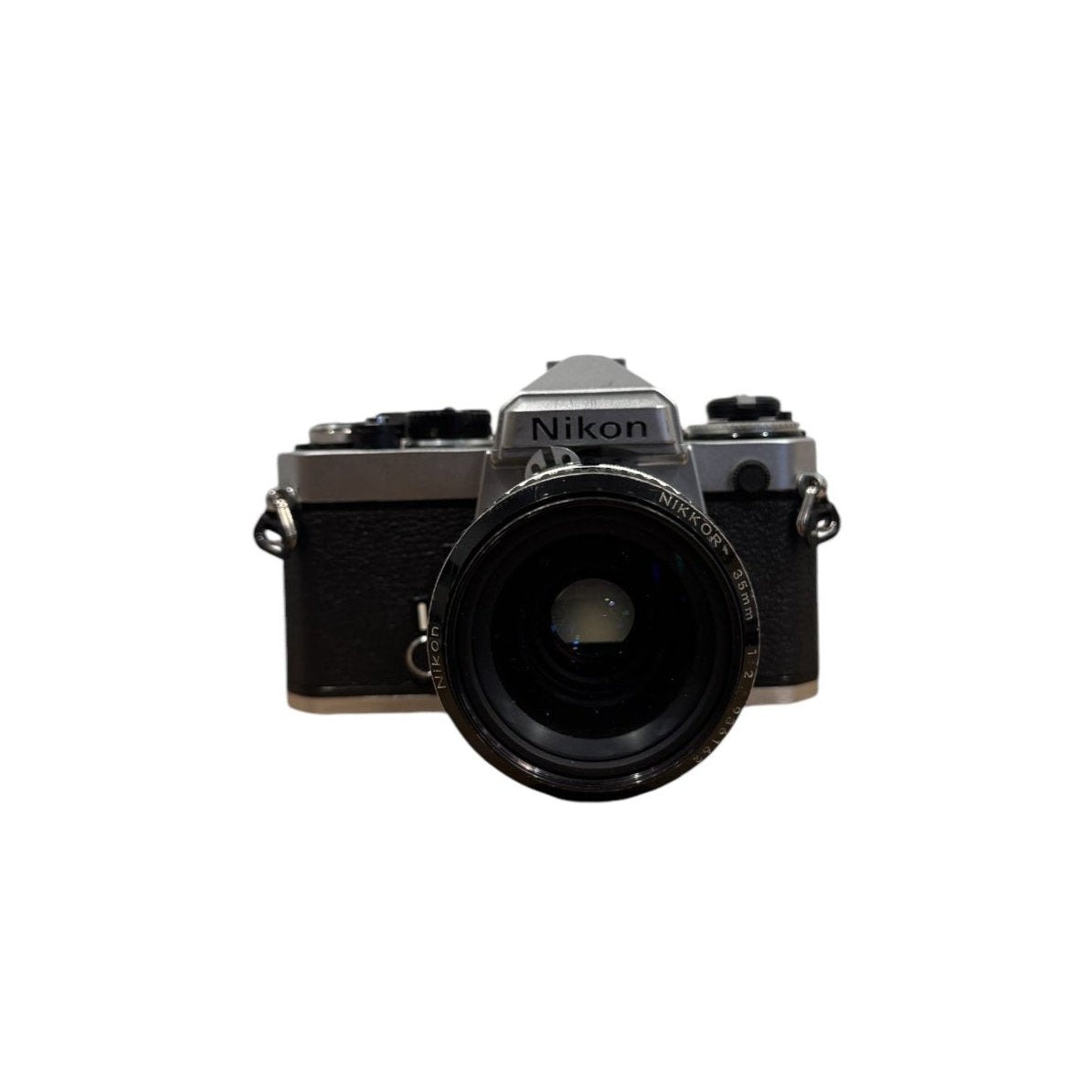nikon-fe2-spiegelreflexkamera-analog-nikkor-50mm-f-2-set image 1