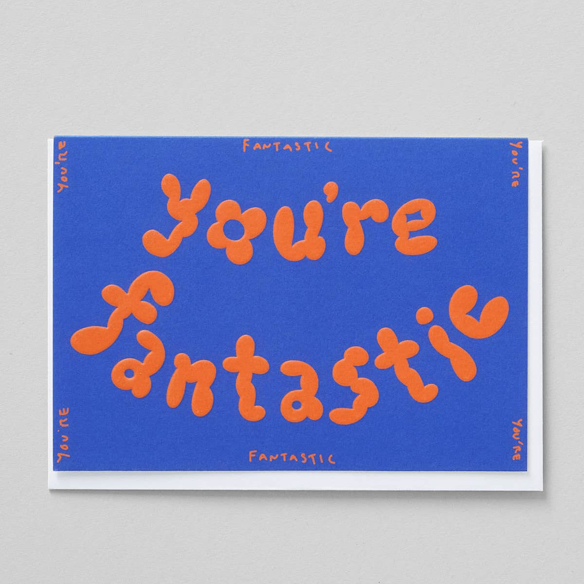 wrap-youre-fantastic-gru-karte-10-9x15-5-mit-umschlag image 1
