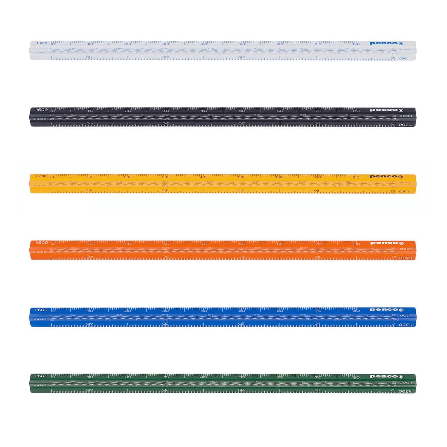 penco-dreikantma-stab-lineal-blau-aluminium-15-cm image 1