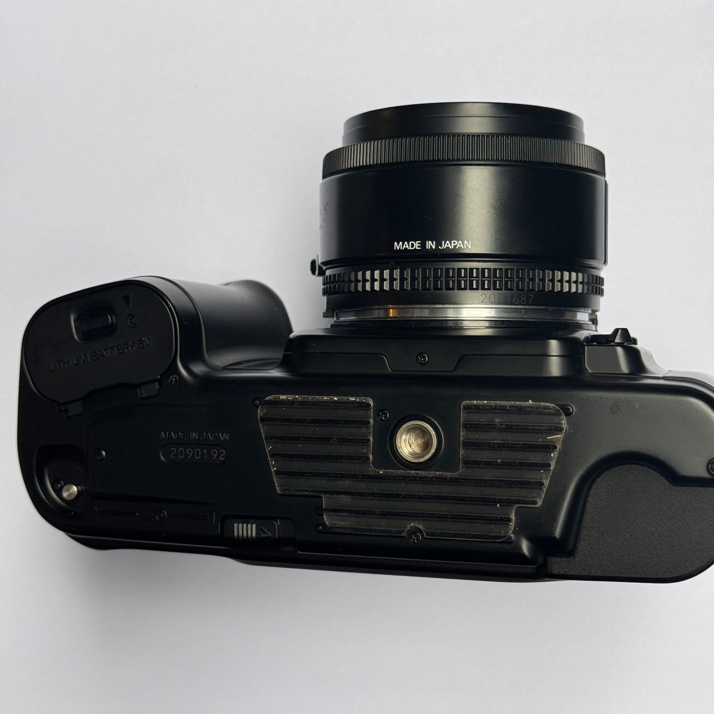 nikon-f-601-slr-kamera-35mm-mit-nikkor-50mm-f-1-8-kit image 4