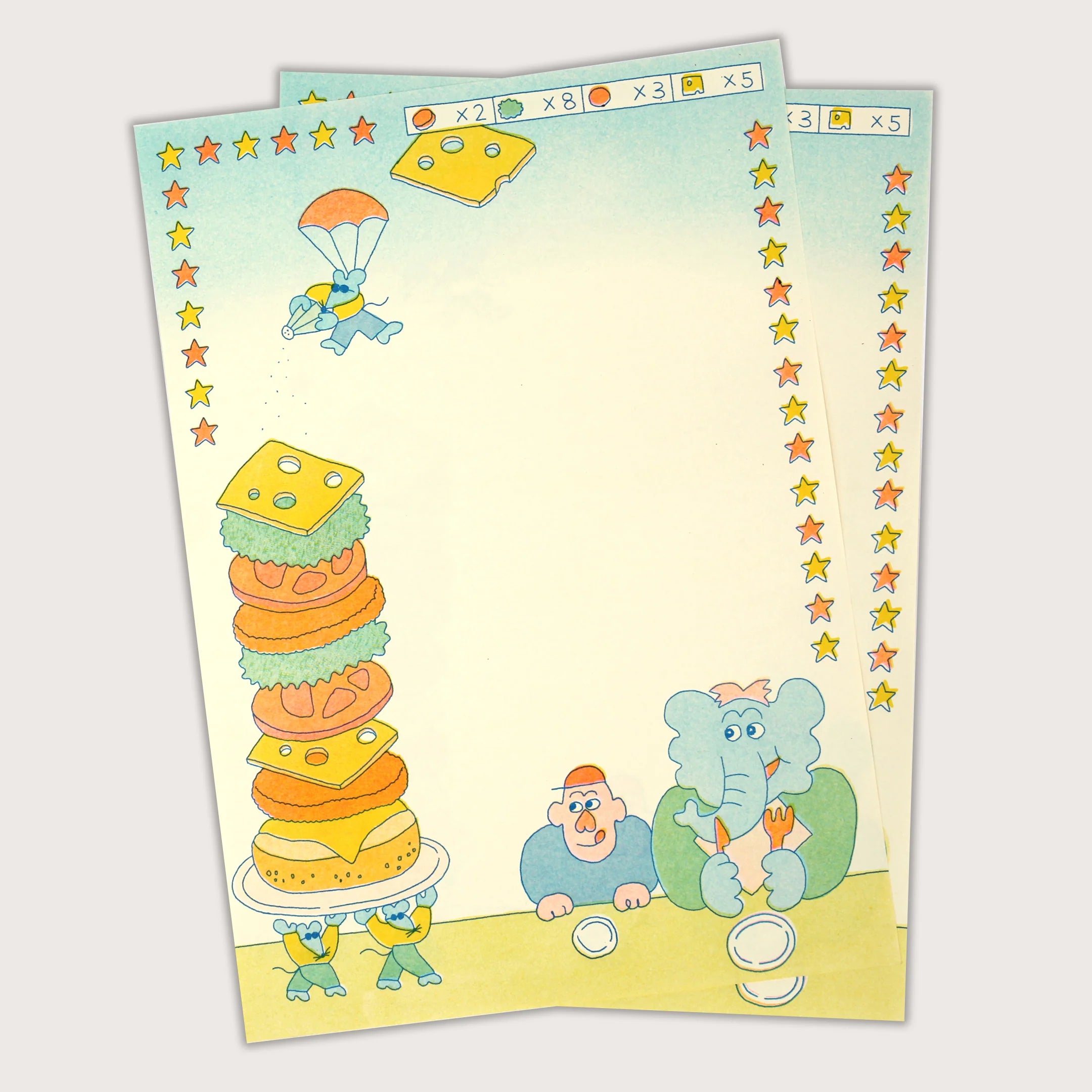 jumbo-press-risograph-papeterie-set-a4-6-blatt-sticker image 3