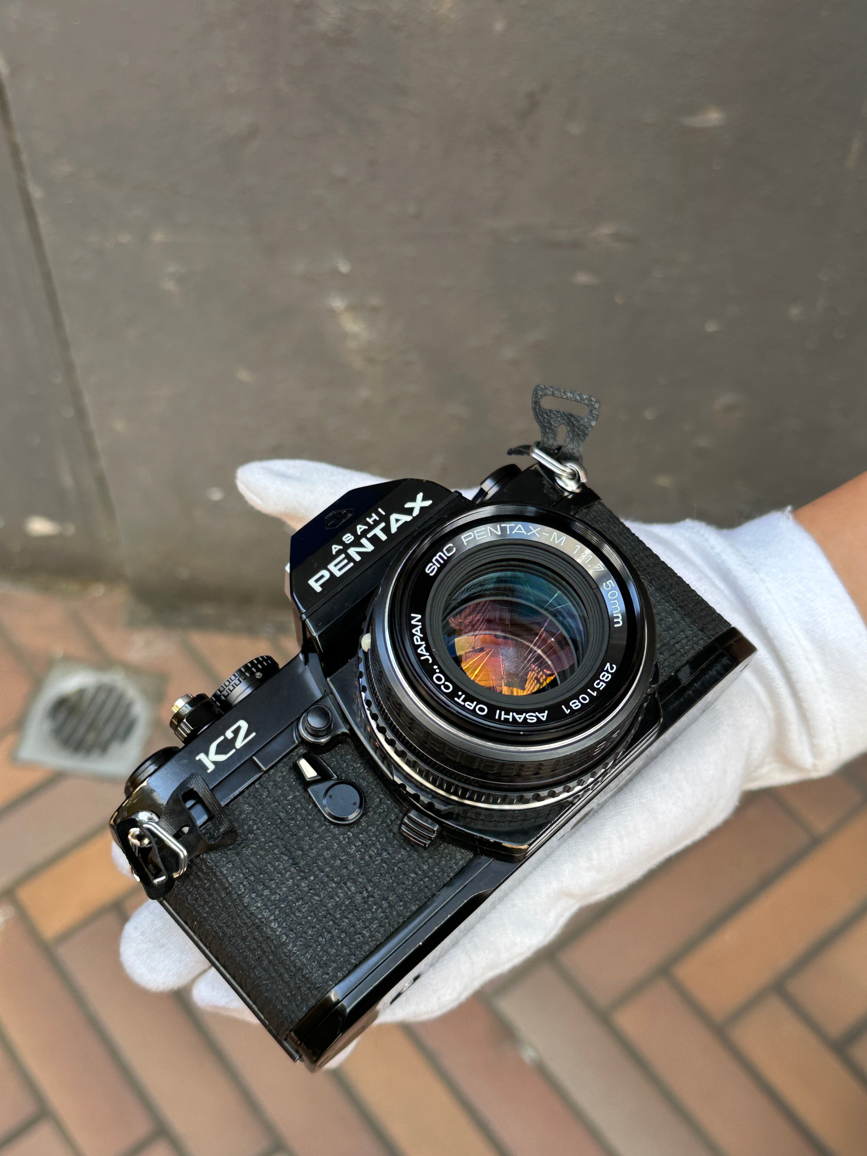 pentax-k2-slr-analogkamera-35mm-mit-50mm-f1-7-kit-zeitautomatik image 7