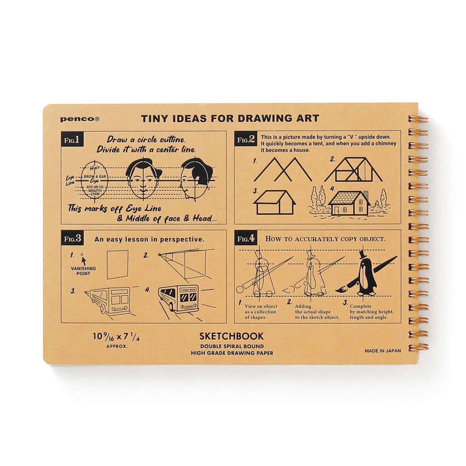 penco-sketchbook-medium-skizzenbuch-b6-ringbindung-50-blatt image 4