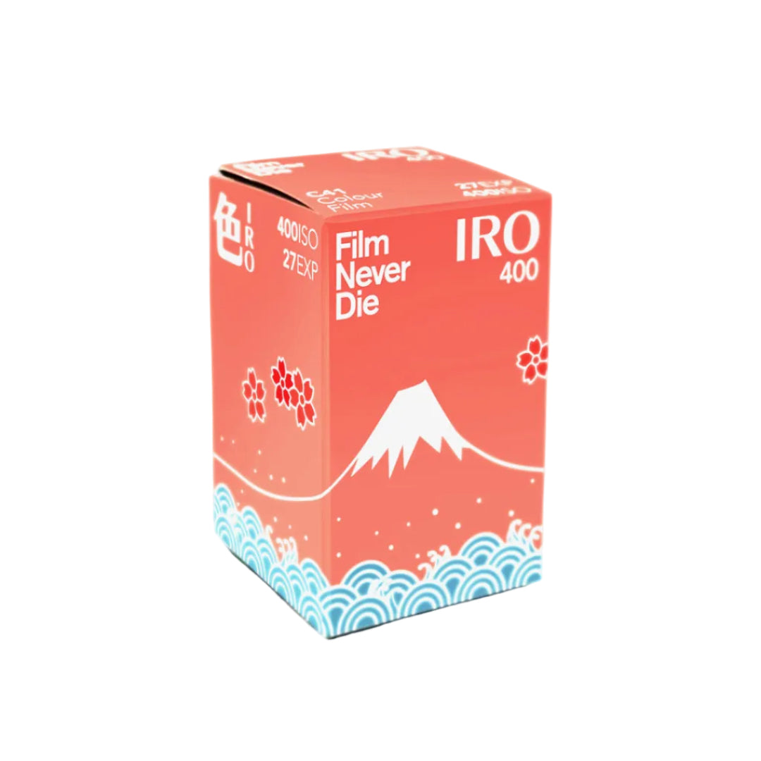 filmneverdie-iro-400-35mm-farbfilm-36-aufn-c41 image 1