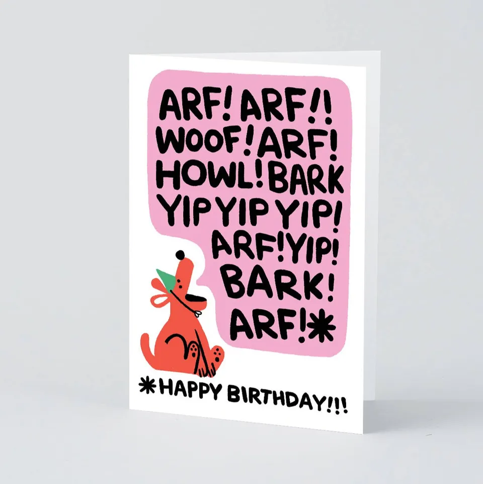 wrap-birthday-bark-geburtstagskarte-hund-10-9x15-5cm-blanko image 1