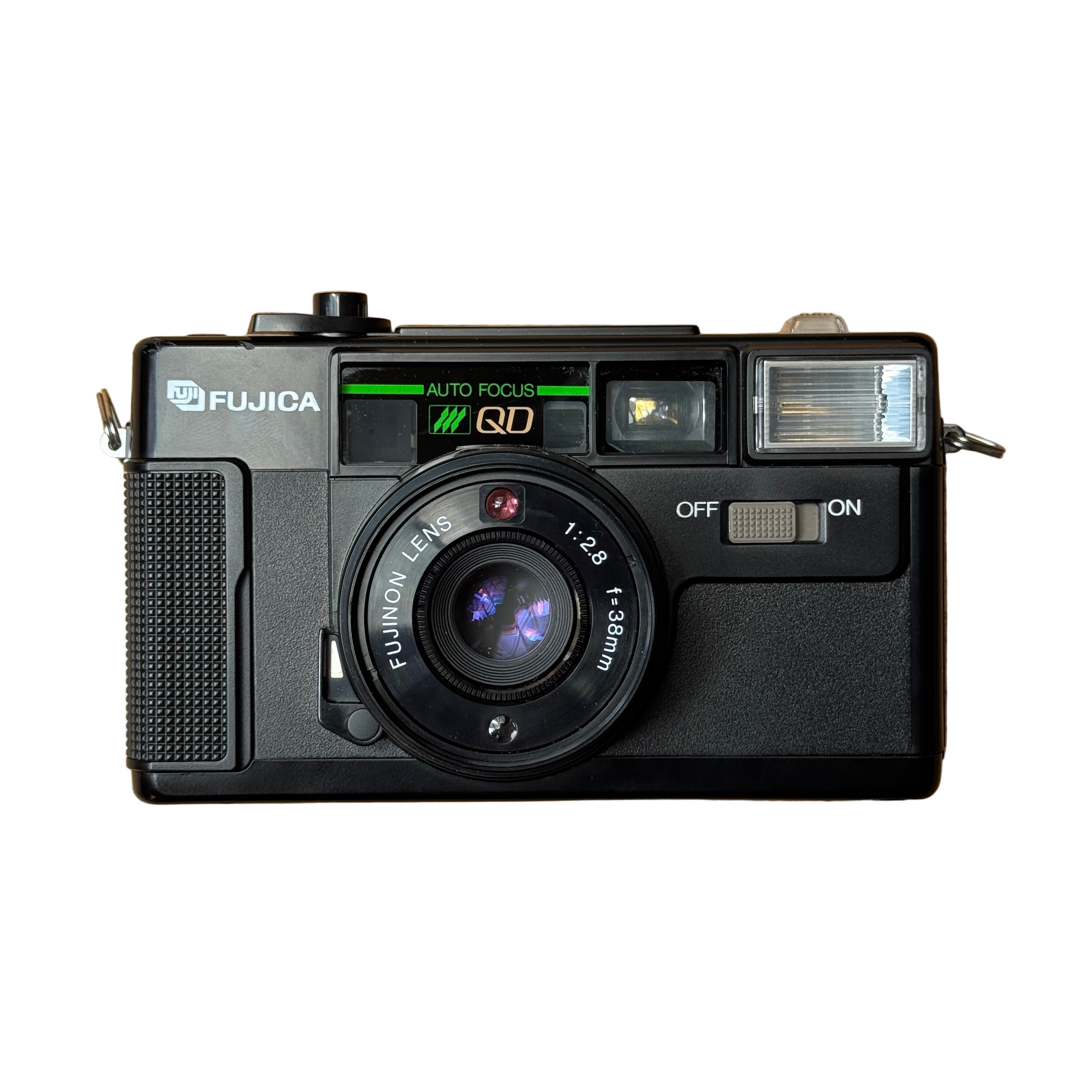 fujica-auto-7qd-kompaktkamera-35mm-38mm-f2-8-analog image 1