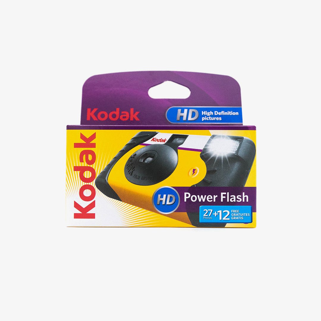kodak-hd-power-flash-einwegkamera-39-bilder-mit-blitz-800-iso image 1