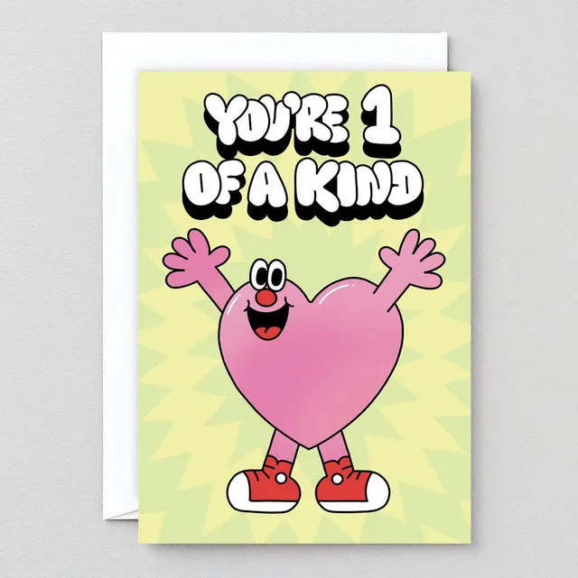tiago-majuelos-youre-1-of-a-kind-gru-karte-mit-umschlag image 1