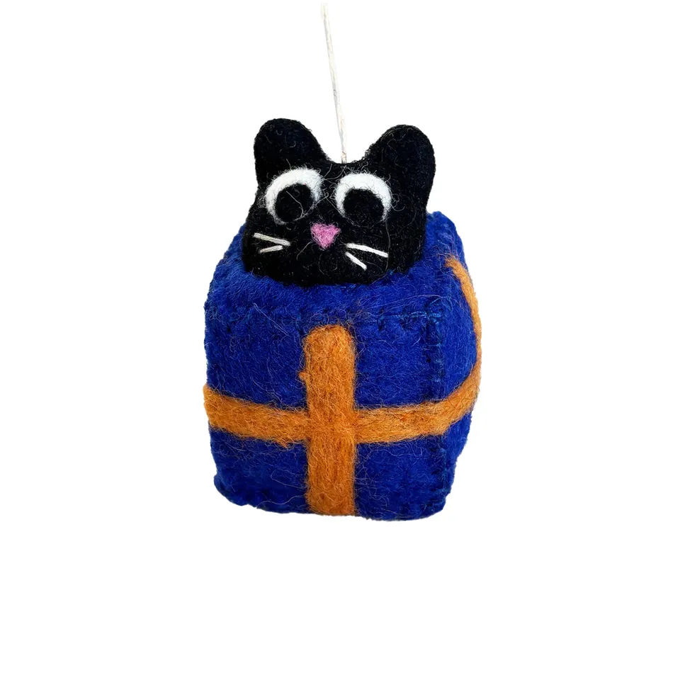 wrap-ornament-cat-roland-filzanh-nger-weihnachtsdeko-katze image 1