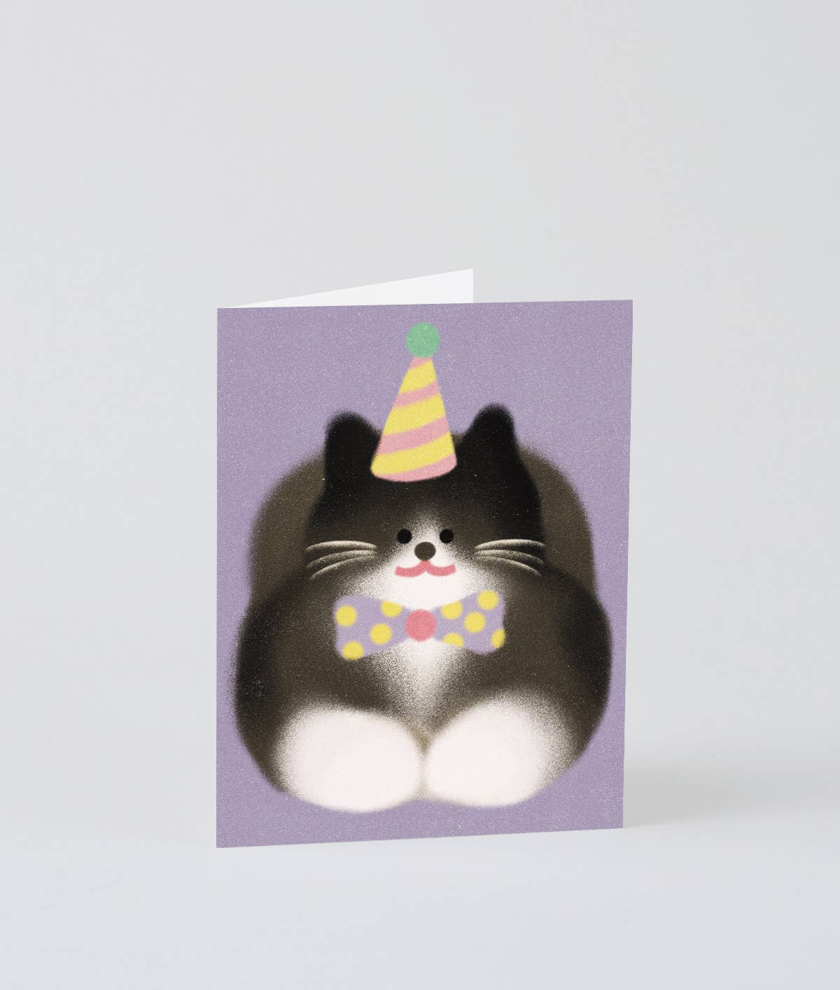 zoey-kim-tuxedo-cat-kids-gru-karte-mit-umschlag-108x140 image 2