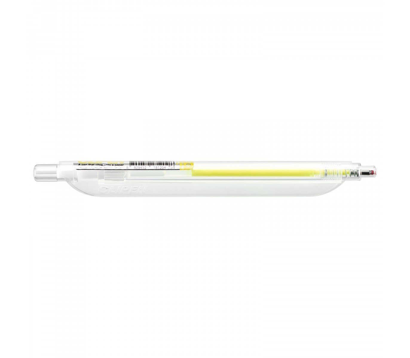 clipen-neon-clip-kugelschreiber-limon-mit-lesezeichen-0-7-mm image 2