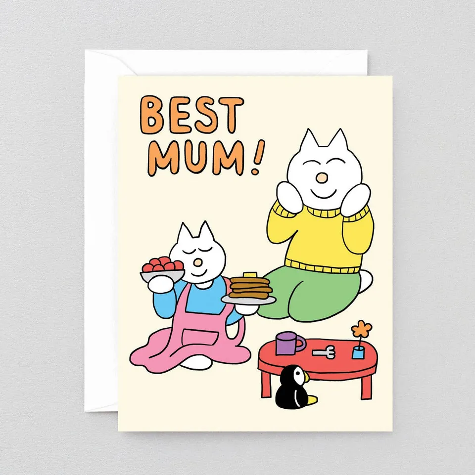 dubblefilm-best-mum-gru-karte-mit-umschlag-blanko image 1