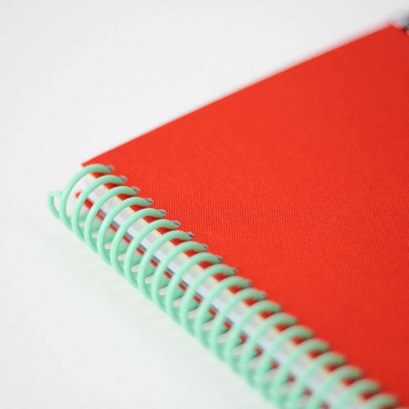 dubblefilm-papier-tigre-toil-notizbuch-a5-coral-blanko image 6