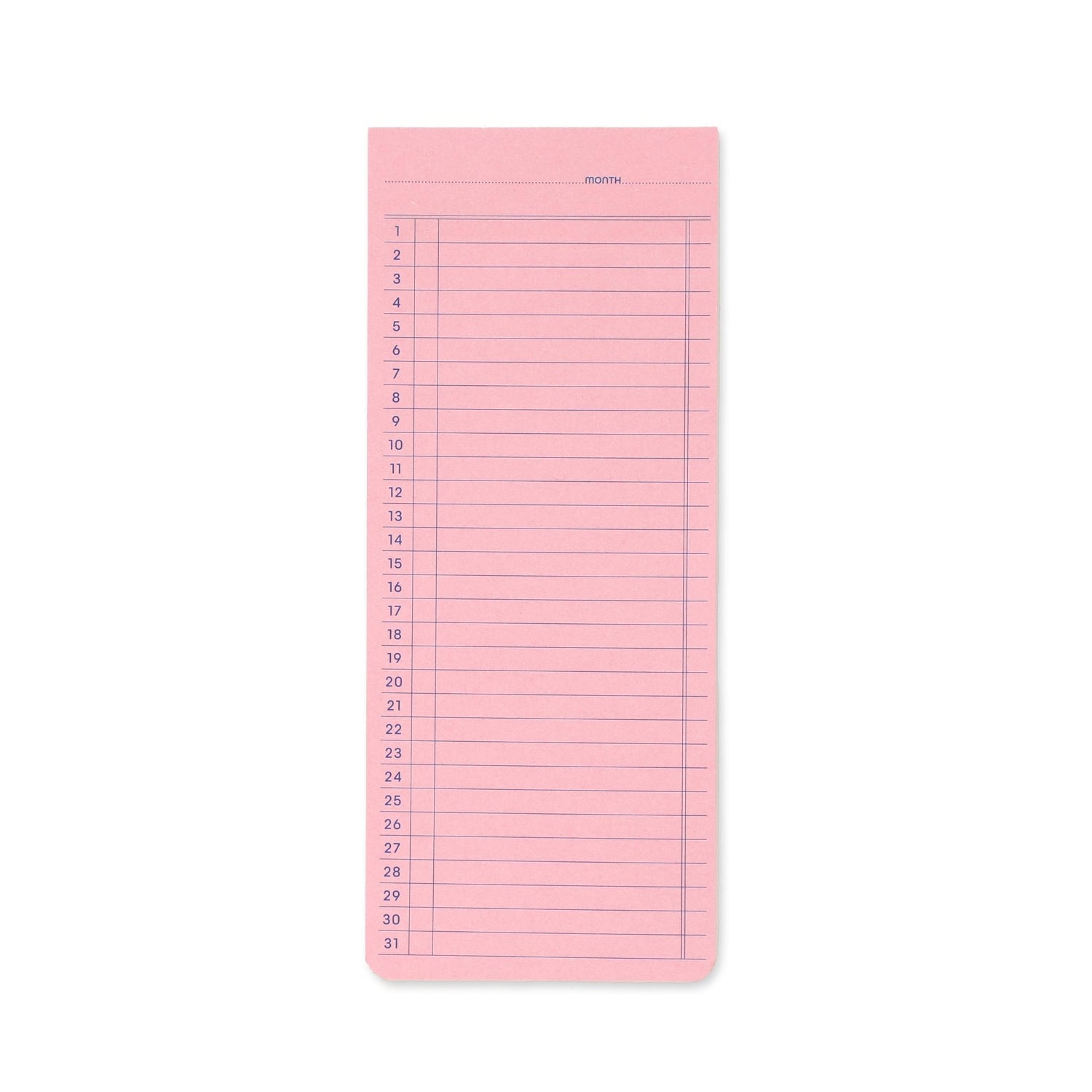 penco-sticky-memo-pad-weekly-haftnotizen-rosa image 2