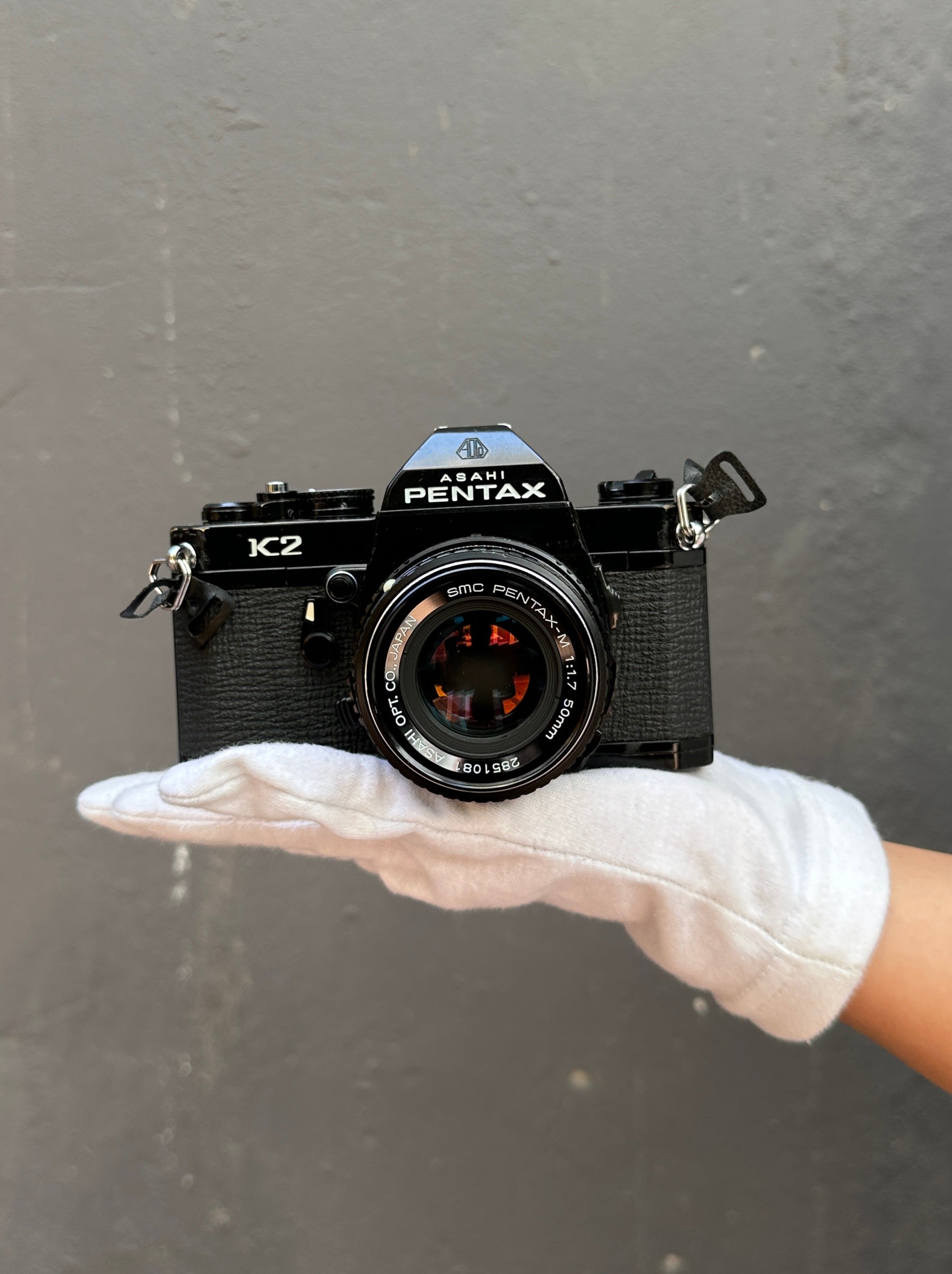 pentax-k2-slr-analogkamera-35mm-mit-50mm-f1-7-kit-zeitautomatik image 1