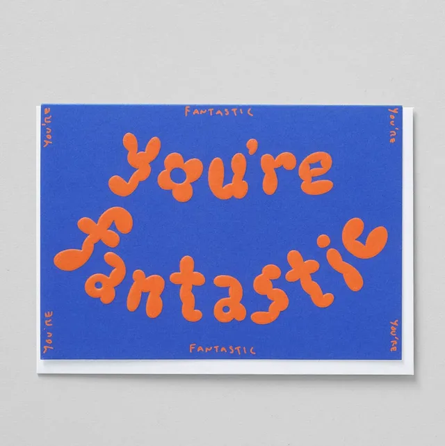 wrap-youre-fantastic-gru-karte-10-9x15-5-mit-umschlag image 1
