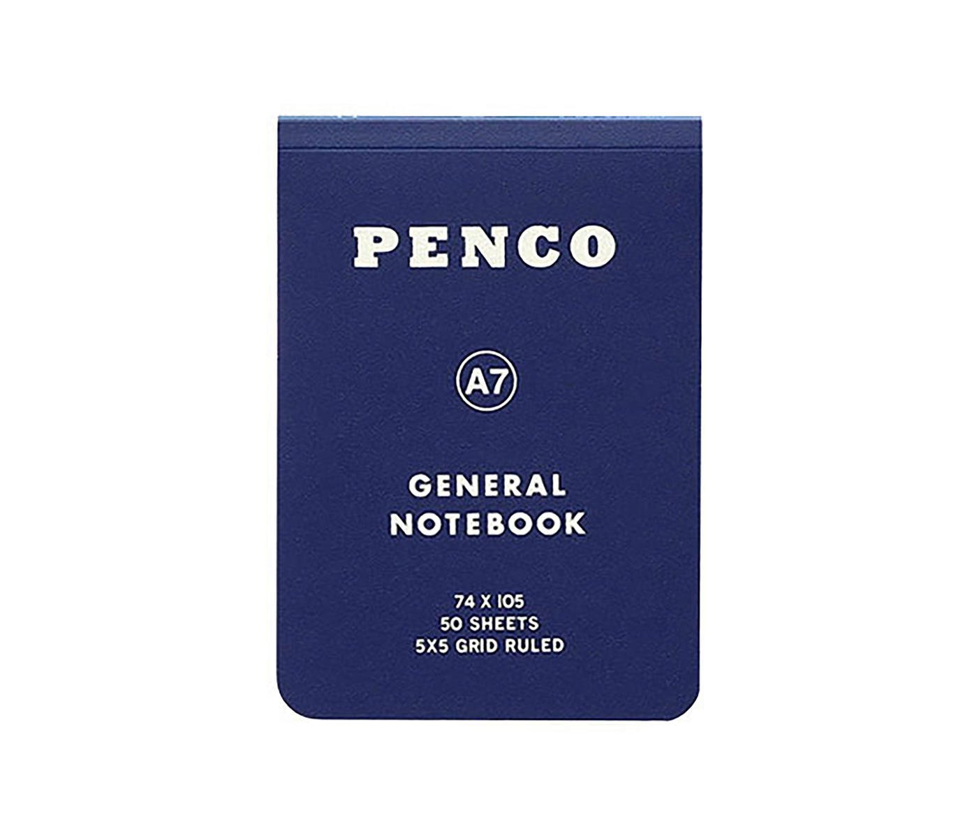 penco-soft-pp-notebook-a7-notizbuch-kariert-schwarz image 2