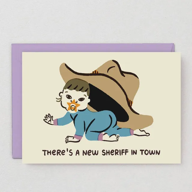 rozalina-burkova-new-sheriff-gru-karte-klappkarte image 1