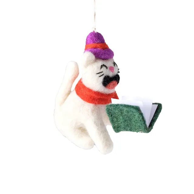 dubblefilm-stationery-katze-filzanh-nger-fair-trade-wollfilz image 1