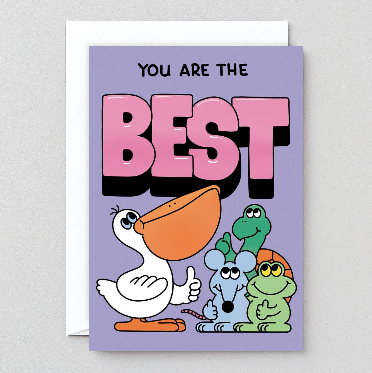 dubblefilm-stationery-you-are-the-best-gru-karte-klappkarte image 1