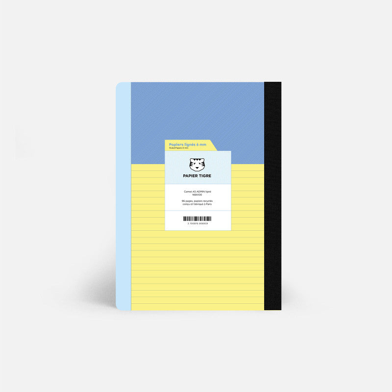 papier-tigre-admin-notizbuch-a5-liniert-96-seiten image 5