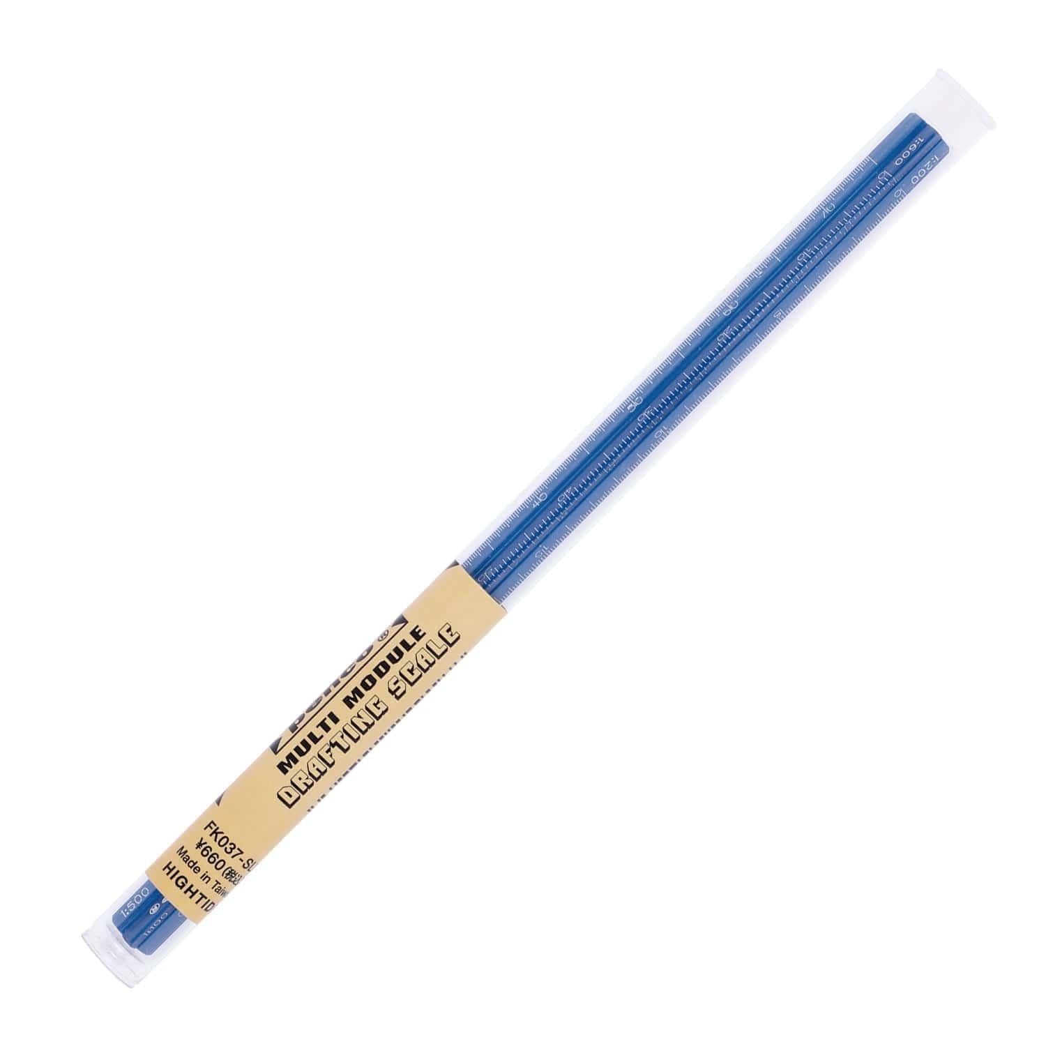 penco-dreikantma-stab-lineal-blau-aluminium-15-cm image 2