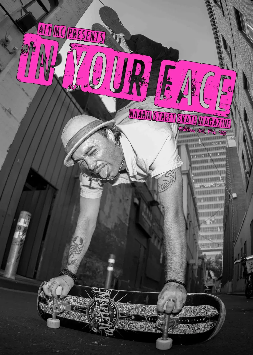 ali-mc-in-your-face-naarm-street-skate-magazin-a4-60-seiten image 1