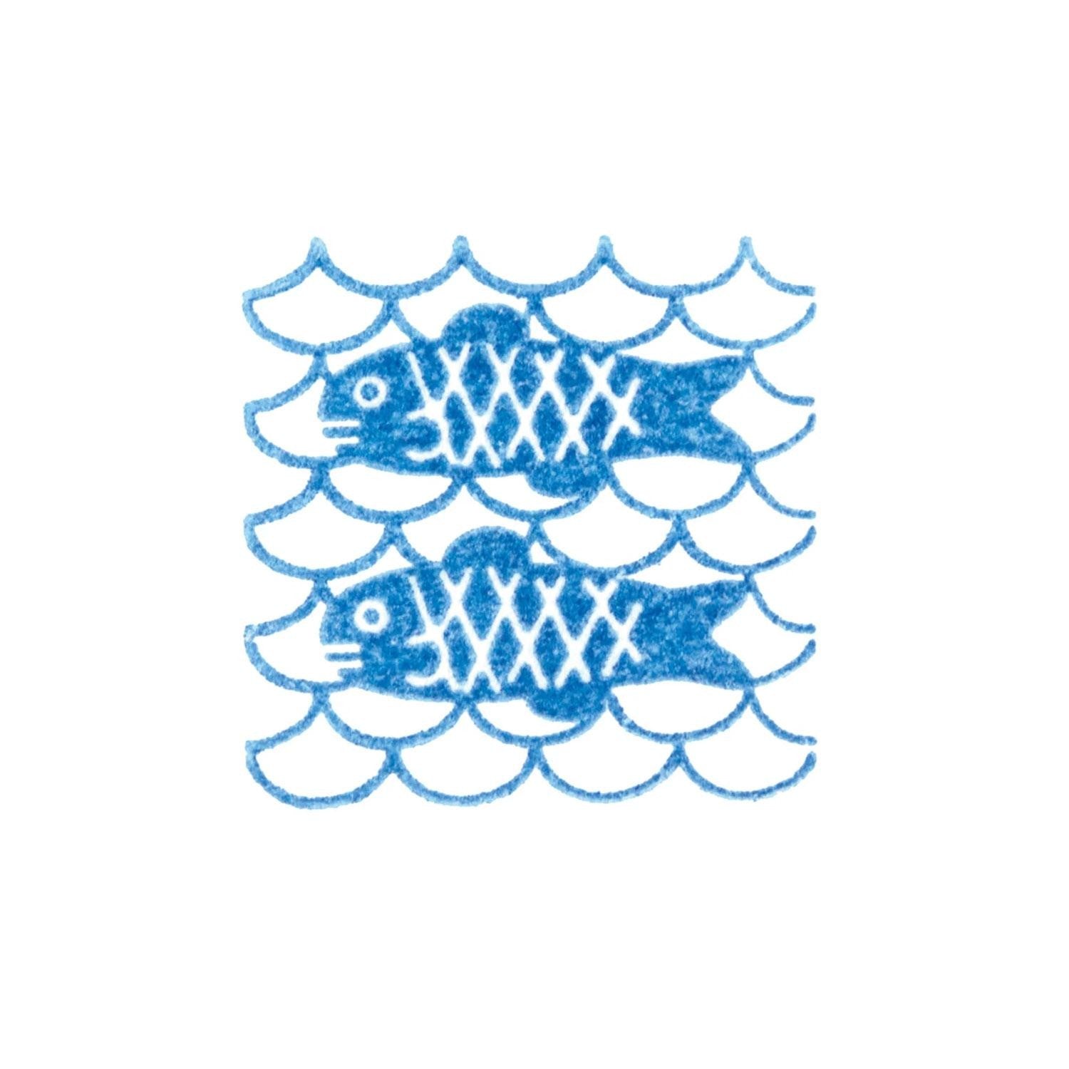 kori-jirushi-stempel-fisch-transparent-klein-22x22mm-acryl image 2