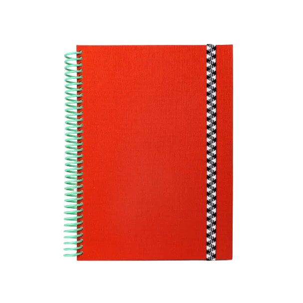 dubblefilm-papier-tigre-toil-notizbuch-a5-coral-blanko image 1