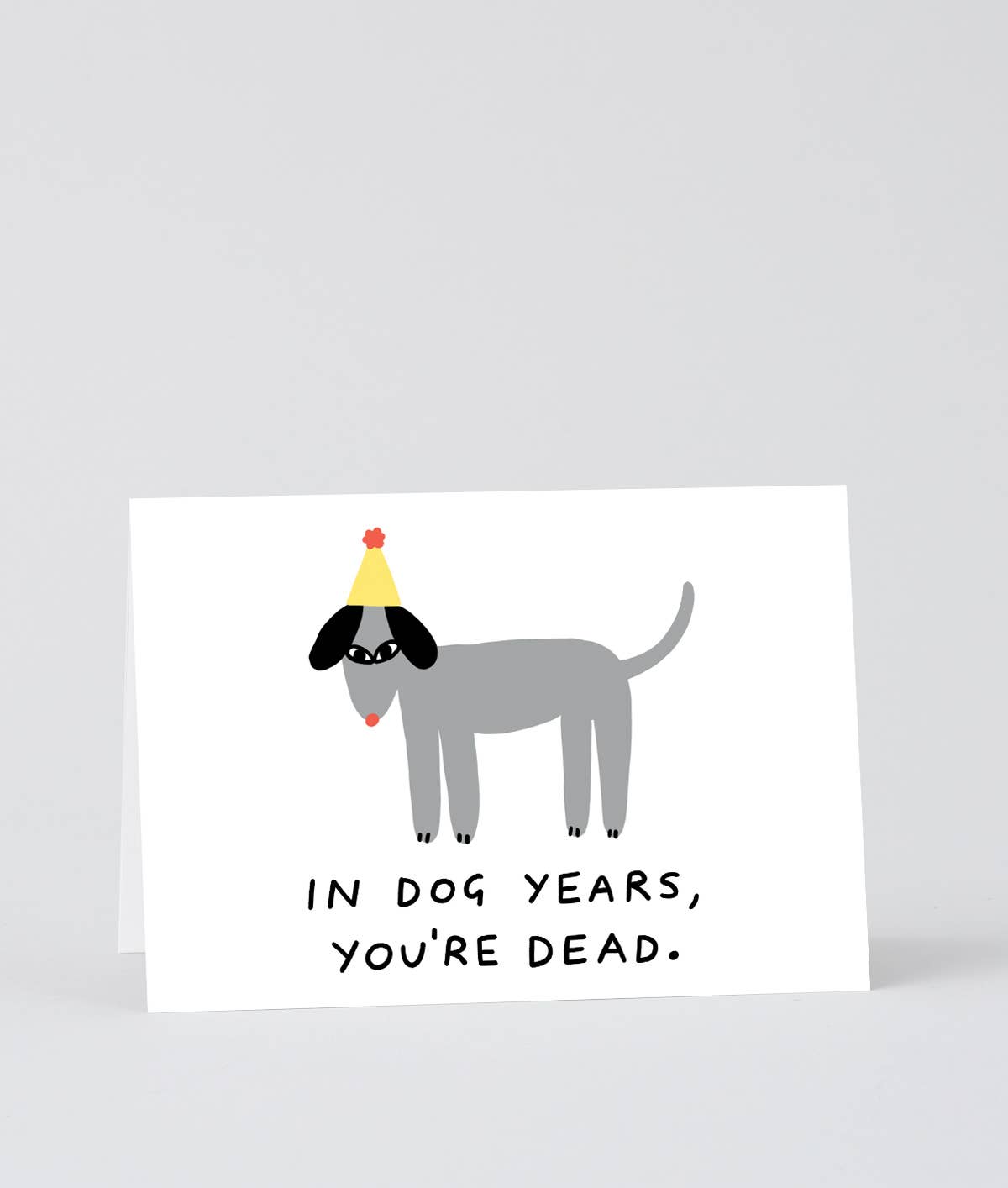 holly-st-clair-in-dog-years-grusskarte-mit-umschlag image 2