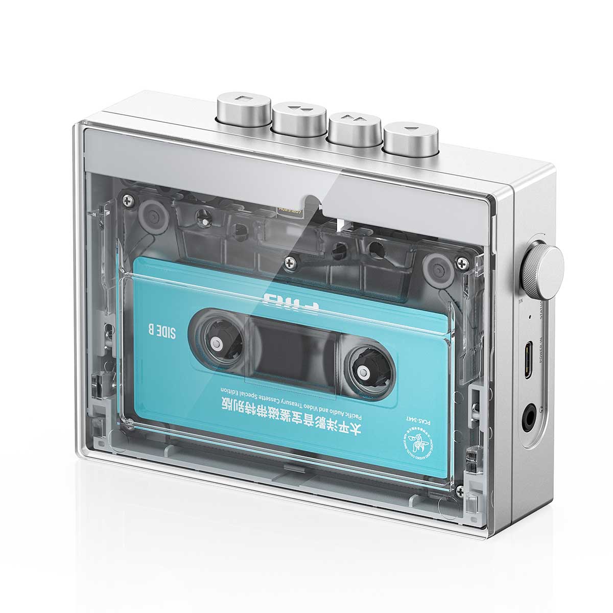 fiio-cp13-kassettenspieler-alu-usb-c-13h-akku image 2