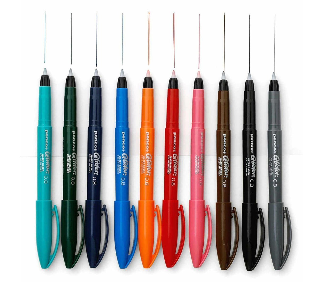 penco-glider-farbkugelschreiber-gelstift-blau-0-8mm image 3