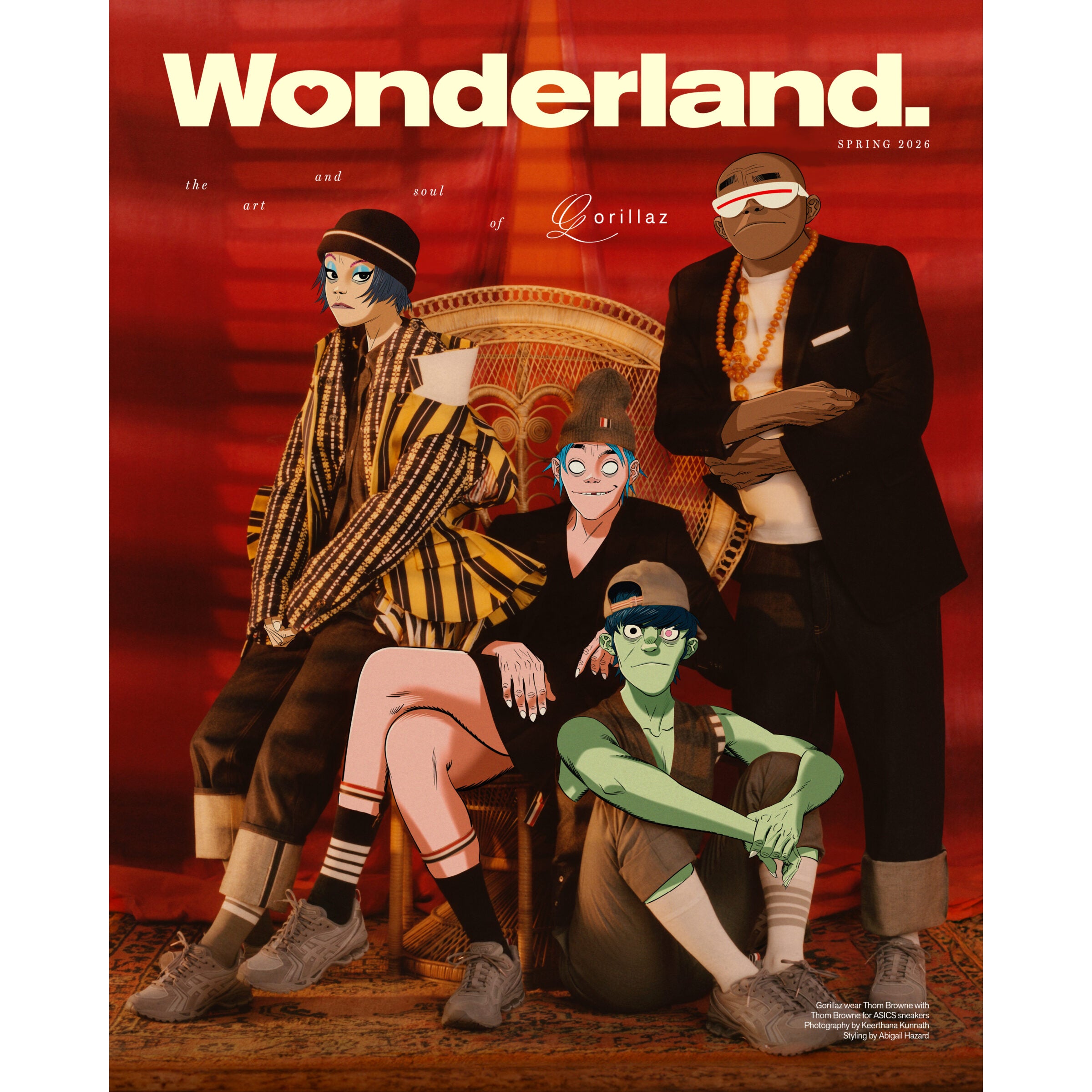 dubblefilm-wonderland-spring-issue-2026-magazin-gorillaz-cover image 1