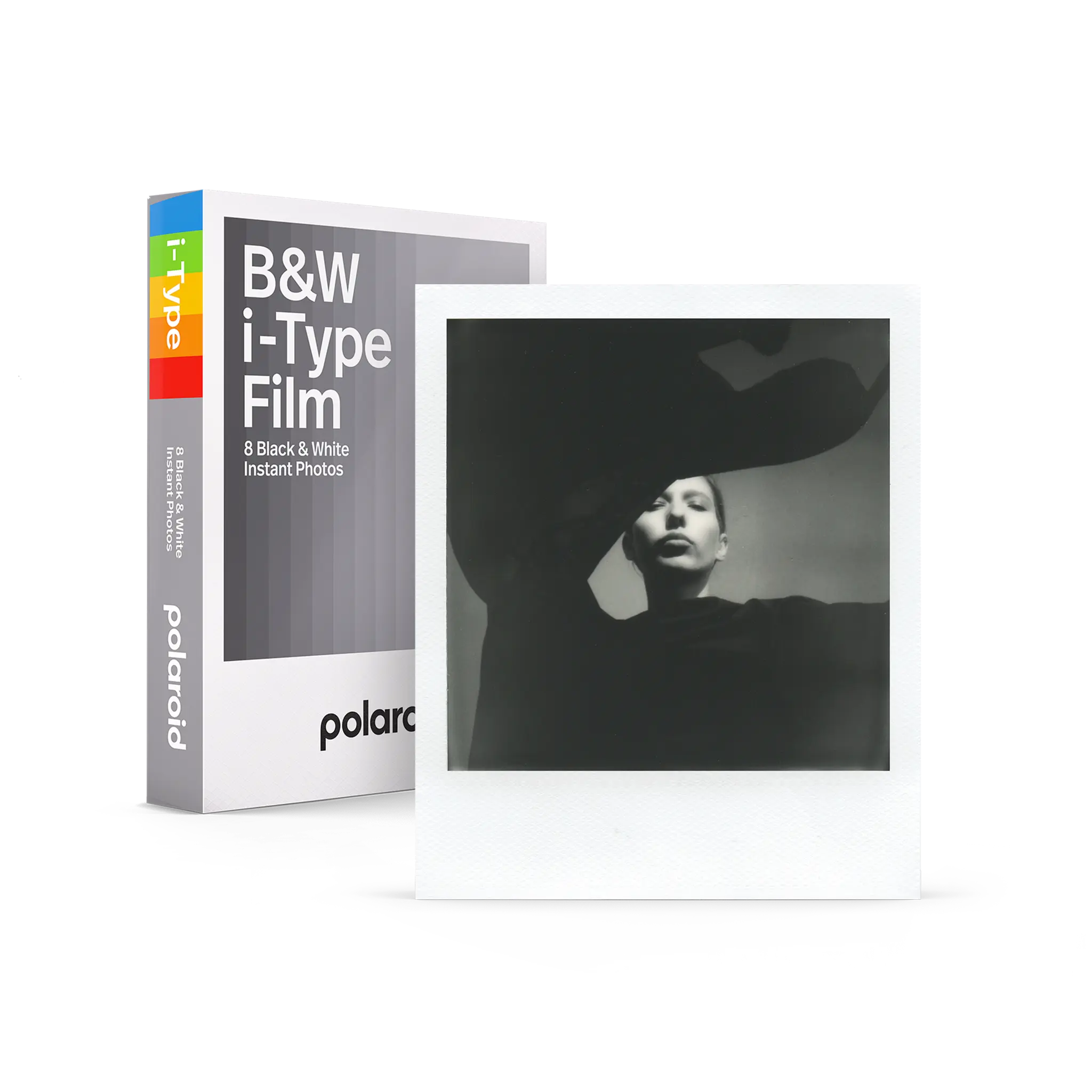 dubblefilm-polaroid-i-type-film-schwarzwei-8-bilder-now-lab image 1