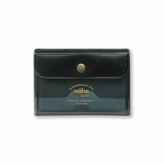 dubblefilm-kartenetui-pvc-transparent-10-f-cher-schwarz image 1