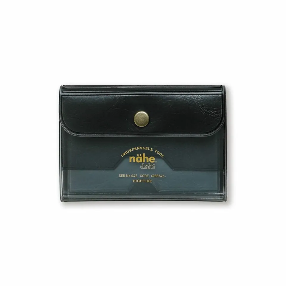 dubblefilm-kartenetui-pvc-transparent-10-f-cher-schwarz image 1