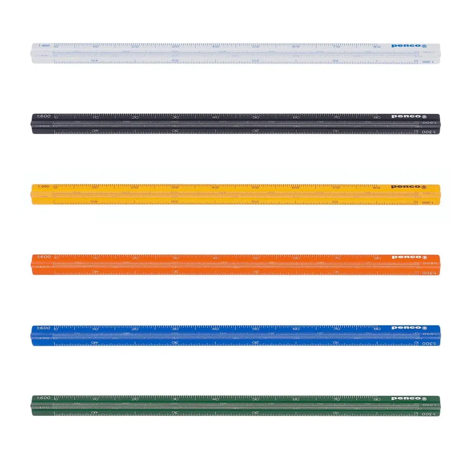 penco-dreikantma-stab-lineal-blau-aluminium-15-cm image 1